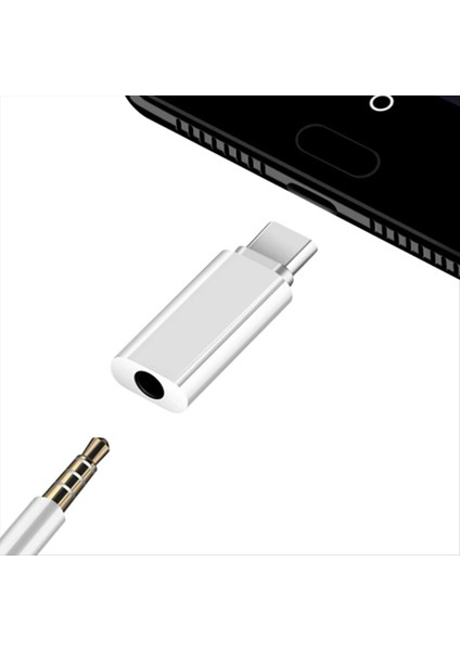2pcs Tip-C Ila 3 5mm Jack Dönüştürücü Kulaklık Ses Adaptör Kablo Türü USB C Ila 3 5 mm Kadın Kulaklık Aux Kablo Adaptörü (Yurt Dışından) modelleri