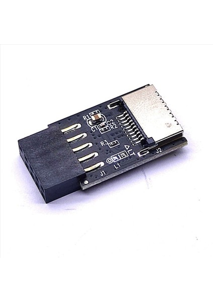 2x Anakart Usb2 0 9pin Tip-C Tip A-Key Ön Konnektör Dönüştürücüsü Usb3 2 Type-E Arabirim Başlık Adaptörü (Yurt Dışından) indirimleri