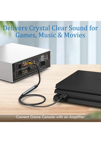 USB - Optik Ses Adaptörü USB A Ila Fiber Optik Ses Spdıf Port Bağlantı Bağlantısı Ses Dönüştürücü Kablosu Bilgisayar Dizüstü Bilgisayarı (Yurt Dışından) indirimleri