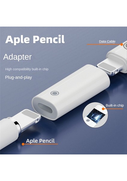 Apple Pencil iPad Için 1 Nesil Şarj Adaptörü Tip-C Dişi Dönüştürücü Tip-C Dişi Ila Aydınlatma Dişi (Yurt Dışından) indirimleri