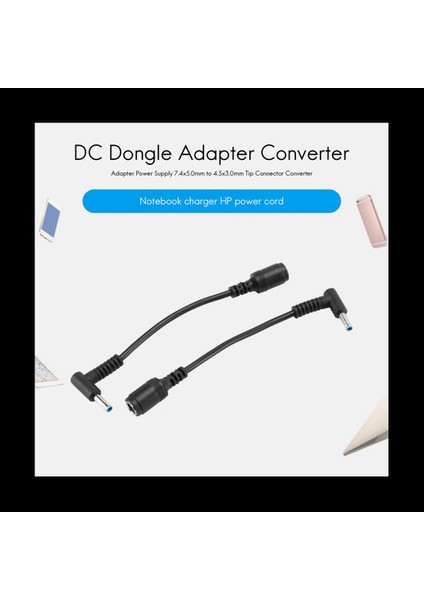 Adaptör Güç Kaynağı 7 4x5 0mm Ila 4 5x3 03M mm Hp Stream Spectre Pavilion Envy (20 Paket) Için (Yurt Dışından) fırsatları