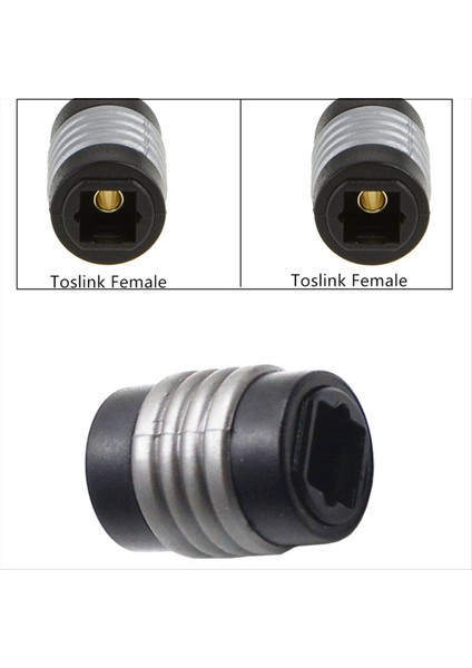 Hoparlör DVD Player Dijital Ses Optik Kablolar Adaptör Taşınabilir CD Fiber Optik Dişi Uzatma Uzatma Eklenti 1 Pcs (Yurt Dışından) fiyatları