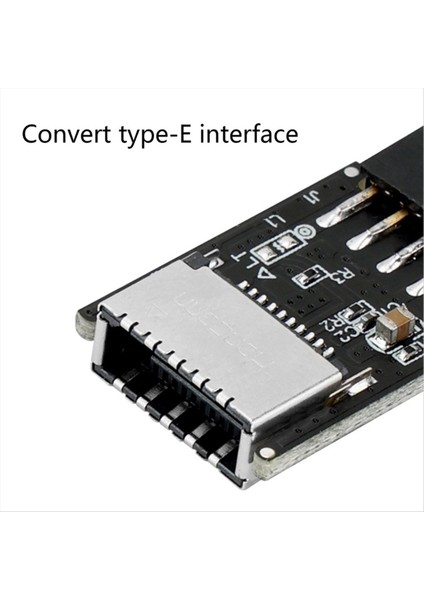 5pcs USB Ön Panel Adaptörü Type-E Dişi-Usb 2 0 9 Pin Kadın Adaptör Başlığı Anavatan H8WD (Yurt Dışından) fırsatları