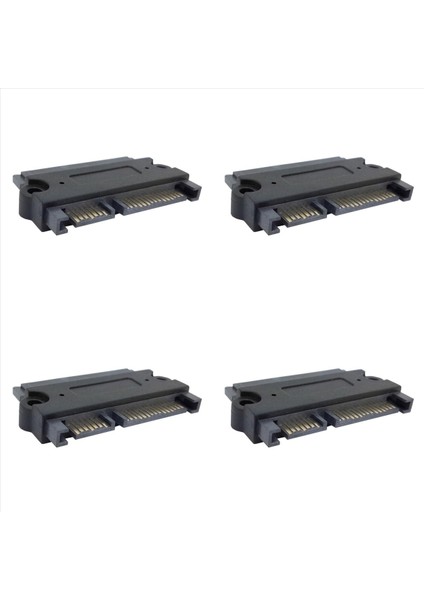 4x Sata 22P 7 + 15 Erkek - Sata 22PIN Dişi Dönüştürücü Adaptörü (Yurt Dışından)