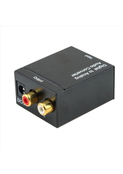 2x Dijital Optik Toslink Spdıf Coax Analog Rca Ses Dönüştürücü Adaptör Fiber Kablo ile (Yurt Dışından) fiyatları