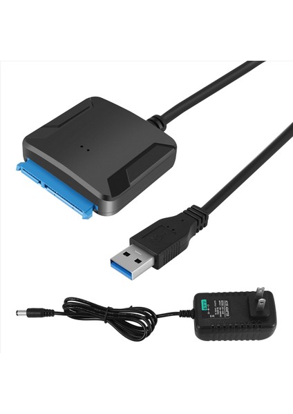 USB - Sata Veri Kablosu 2 5/3 5 Inç Usb3 0 Kolay Sürücü Kablosu Sata Sabit Disk Adaptör Kablosu (Abd Fişi) (Yurt Dışından) fiyatları