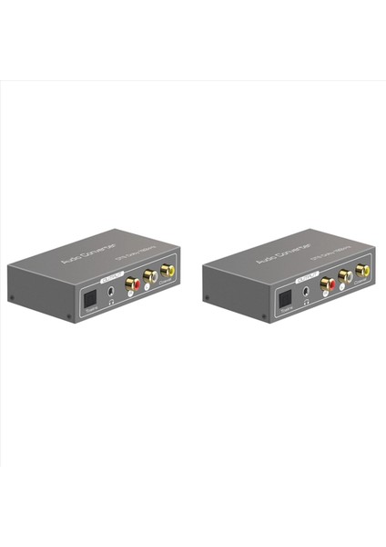 2x 192KHZ Dac Ses Dönüştürücü Toslink Optik Koaksiyel HDMI Uyumlu Arc-Koaksiyel Toslink L/r 3 5mm Jack Adaptör (Yurt Dışından)