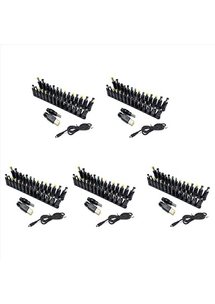 155PCS Dizüstü Bilgisayar Dc Güç Kaynağı Adaptör Bağlayıcı Fişi Ac Dc Jack Şarj Connectors Dizüstü Bilgisayar Güç Adaptör Dönüştürme Kafası (Yurt Dışından)
