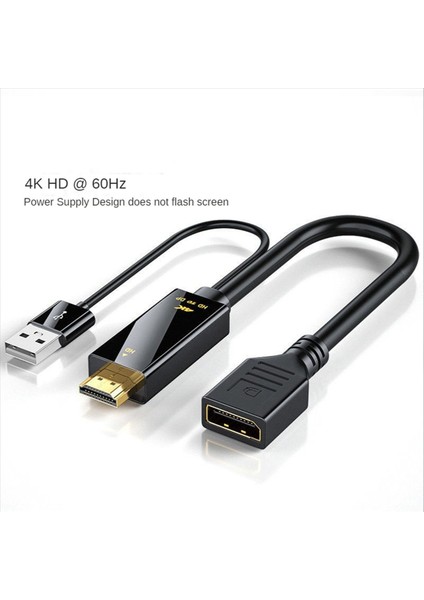 3x HDMI Uygun Erkek Displayport Kadın Dönüştürücü Kablosu 4K 60Hz HDMI ile Uyumlu Dp Dönüştürücü Adaptör Kablosu (Yurt Dışından) fırsatları