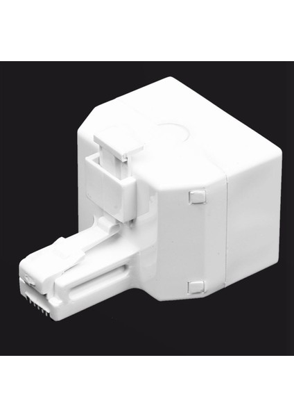5x 2-Yollu 6P4C RJ11 Modüler Telefon Duvarı Adaptörü ve Sabit Telefon Için Ayrıştırıcı (Yurt Dışından) fırsatları