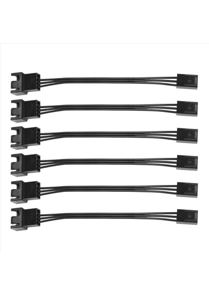 12PCS 4pin Pwm - 3pin Standart Fan Adaptör Kablosu (Yurt Dışından) fiyatları