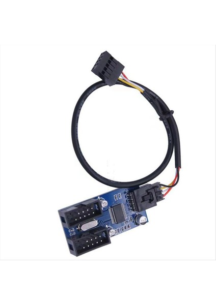 1&#39 Den 2 Adaptör Kablosu Anakart 9pin Konnektörü USB Pimi Fiş ve Oynat Anakart Adaptör Kablosu (Yurt Dışından) fiyatları