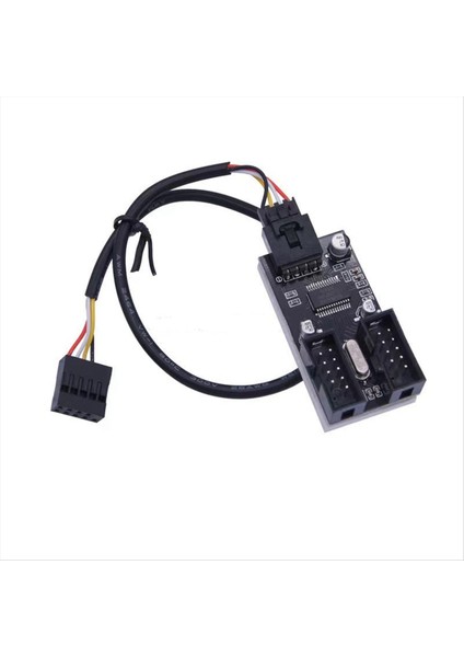 1&#39 Den 2 Adaptör Kablosu Anakart 9pin Konnektörü USB Pimi Fiş ve Oynat Anakart Adaptör Kablosu (Yurt Dışından) indirimleri