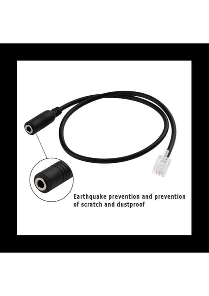 3x Rj9 4P4C Erkek Fişe 3 5mm Dişi Jack Kulaklık Ses Sesli Telefon Dönüştürücü Adaptörü Avaya Için Uzatma Kablo Tel Kablosu (Yurt Dışından) fırsatları