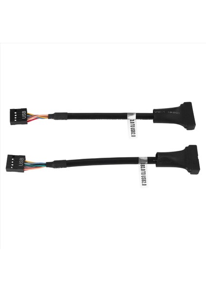 2 Pcs USB 3 0 Başlığı - USB 2 0 USB 3 0 - USB 2 0 Anakart Adaptör Kablosu 19 Pin Usb3 0 Erkek - 9 Pin Usb2 0 Kadın (Yurt Dışından) fiyatları