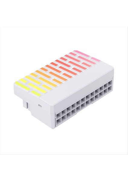 Atx 24 Pimli 90 ° Güç Konektör Adaptörü 5V 3 Pin Argb 24PIN Dişi Ila Erkek 90 ° Güç Adaptörü Dıy Masaüstleri Için Pc Beyaz (Yurt Dışından) indirimleri