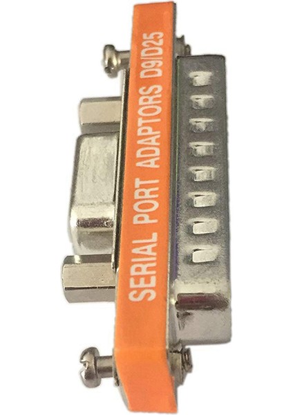 2x Db9 Dişi Ila DB25 Erkek Mini Seri Port Kablo Adaptörü Cinsiyet Değiştirici (Yurt Dışından) fırsatları