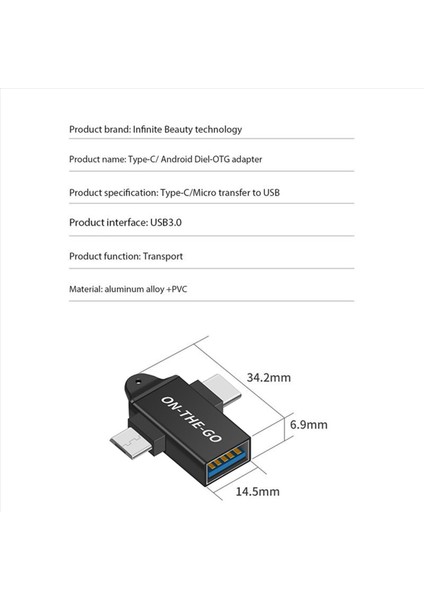 USB C-Usb 3 0 Otg Dönüştürücü USB 2 Aradan 1 Tip C Mikro-Otg Adaptörü (Yurt Dışından) fiyatları