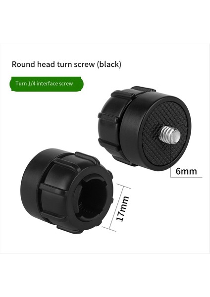 Ballhead Adaptör Yatağı Hareketli Kamera Için Montaj Beyaz Dönüştürücü 1/4 Vida 17 mm Ballhead Arayüzü Adaptörü (Yurt Dışından) modelleri