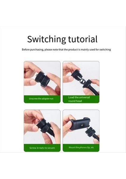 Ballhead Adaptör Yatağı Hareketli Kamera Için Montaj Beyaz Dönüştürücü 1/4 Vida 17 mm Ballhead Arayüzü Adaptörü (Yurt Dışından) fırsatları