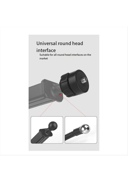 Ballhead Adaptör Yatağı Hareketli Kamera Için Montaj Beyaz Dönüştürücü 1/4 Vida 17 mm Ballhead Arayüzü Adaptörü (Yurt Dışından) indirimleri