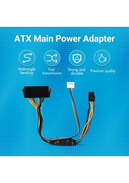 Atx Ana 24 Pın Daza 6pin Erkek 6pin Pcı-E Psu Güç Adaptörü Hp Elite 8100 8200 8300 800G1 (Yurt Dışından) fırsatları