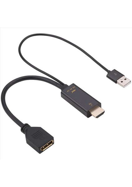 2x HDMI Uygun Erkek Displayport Kadın Dönüştürücü Kablosu 4K 60Hz HDMI ile Uyumlu Dp Dönüştürücü Adaptör Kablosu (Yurt Dışından) fiyatları