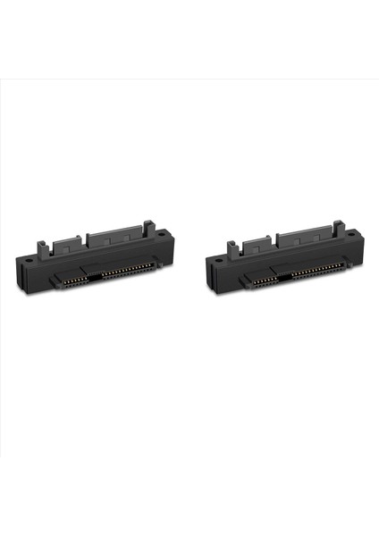2 Pcs SFF-8482 Sas Daka To Sata Erkek 15PIN Bend Head 90 Derece Açı Adaptör Anakart Kablosu Için Dönüştürücü (Yurt Dışından)