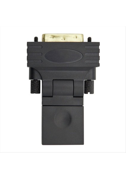 Hdtv Için Dvı-Hdmı Uygun Adaptör Erkek Ila Kadın 360 Derece Dönen Döner Video Kartı (Yurt Dışından)