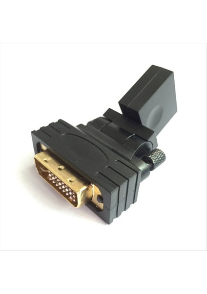 Hdtv Için Dvı-Hdmı Uygun Adaptör Erkek Ila Kadın 360 Derece Dönen Döner Video Kartı (Yurt Dışından) indirimleri