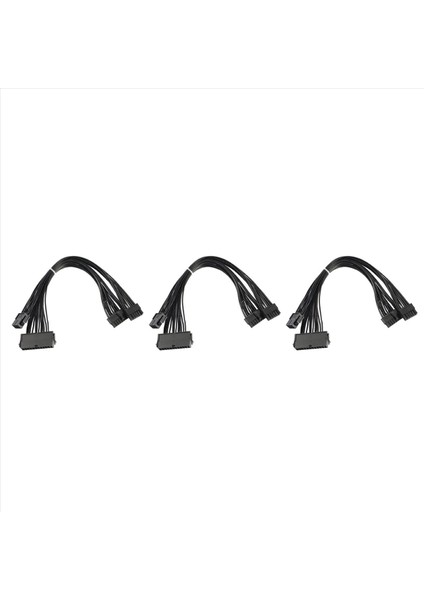 Hp Z440 Z640 Için 3x Atx 24PIN Ila 18PIN Adaptör Dönüştürücü Güç Kablosu ve 8pin Ila 12PIN Atx Adaptör Güç Kablosu (Yurt Dışından)