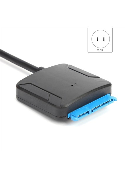 5x USB - Sata Veri Kablosu 2 5/3 5 Inç Usb3 0 Kolay Sürücü Kablosu Sata Sabit Disk Adaptör Kablosu (Abd Fişi) (Yurt Dışından) fiyatları