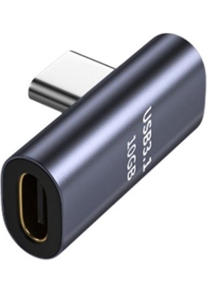 Cep Telefonu Adaptörü 10GBPS Hızlı Veri Aktarma Şarj Dönüştürücü Tip-C Tip-C Tip Erkek Dönüştürücü Adaptör (Yurt Dışından)