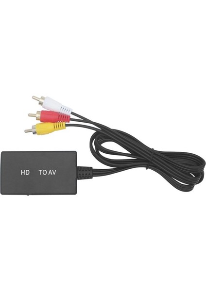 Hdtv-Av Dönüştürücüsü Hd Video Dönüştürücü HDMI Rca Av/cvsb L/r Video 1080P Mini Adaptör ile Uyumlu (Yurt Dışından) fiyatları