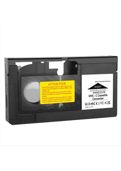 Panasonic Vhs Için Rca Için Jvc Için Vhs-C Casette Dönüştürücü 8mm/minidv/hi8 Için Değil Vhsc Svhs-C Kaset Adaptörü Için (Yurt Dışından)