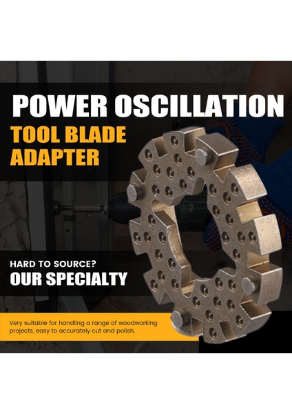 6pcs Sonicrafter Salınım Aracı Için Adaptörler Testere Bıçakları - Yıldız Kilidi Testere Bıçakları Için Evrensel Şey Dönüştürücü (Yurt Dışından) fırsatları