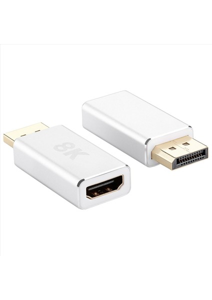 2x Aktif Standart Dp1 4 Ila HDMI Uyumlu 2 1 Adaptör Dp-Hdmı Uyumlu Kablo Dönüştürücü 8k 60Hz Destek (Yurt Dışından) fiyatları