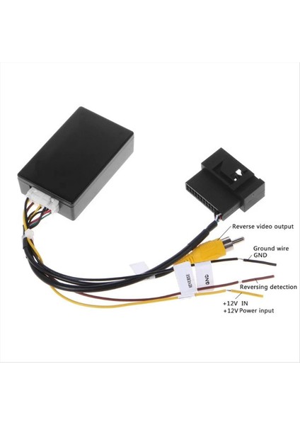 Rgb To (Rca) Av Cvbs Sinyal Dönüştürücü Dekor Kodlayıcı Kutusu Adaptörü Fabrika Arka Görünüm Kamerası Tiguan Golf 6 Passat cc (Yurt Dışından) modelleri