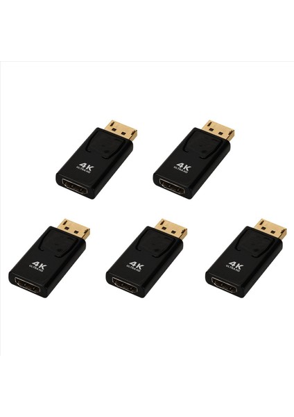5x Displayport - HDMI Dişi Adaptör Dönüştürücü 1080P Dp&#39 Den Hdmı&#39 Ye (Yurt Dışından)