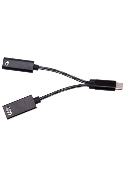 2 Arada 1 Çok Fonksiyonlu Adaptör Hızlı Şarj Type-C-Usb Otg Adaptörüne Pd Hızlı Şarjı (Yurt Dışından)