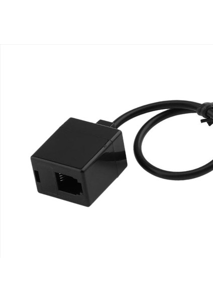 3x Rj9 4P4C Erkek To Çift Danak Portak Konnistan Değiştirimi Adaptörü Kablo Kablosu Adaptör Kablosu (Yurt Dışından) fiyatları