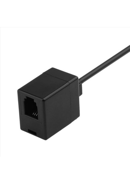 3x Rj9 4P4C Erkek To Çift Danak Portak Konnistan Değiştirimi Adaptörü Kablo Kablosu Adaptör Kablosu (Yurt Dışından) indirimleri