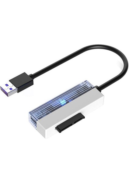 Usb2 0 Ila 6p+7p Sata Kablosu Sata-Usb 2 0 Dizüstü Bilgisayar Cd-Rom Dvd-Rom Odd Adaptör Dönüşütü Için USB 2 0 Adaptör Kablosu (Yurt Dışından)