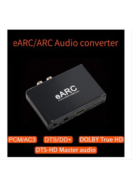 HDMI Uyumlu Earc Arc Audio Extractor 192KHZ Dönüştürücü Earc-Rca Audio Extractor Adaptörü Dts Dolby Atomları Ac3 (Yurt Dışından) fiyatları