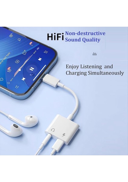 2pcs USB C-Usb-C Kulaklık Şarj Cihazı Adaptörü Pd Hızlı Şarjlı 2&#39 Si 1 Arada T Tip C Ses Adaptörü USB C Splitter Dongle (Yurt Dışından) fırsatları