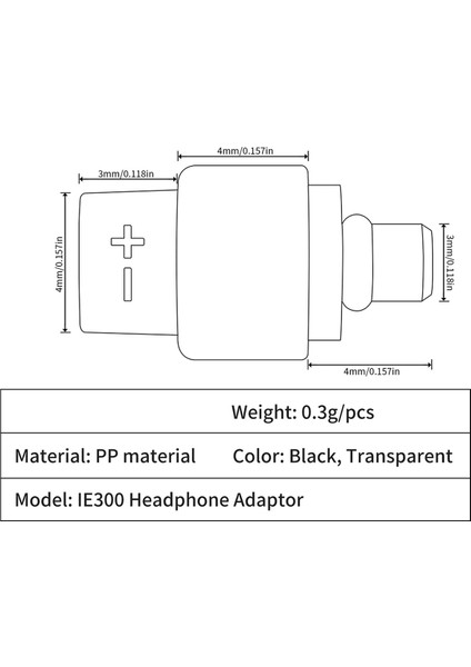 Qdc Mmcx Adaptörü Mmcx - Qdc Adaptör Dişi - IE600 IE900 Akg N5005 N30 N40 B Için (Yurt Dışından) fırsatları