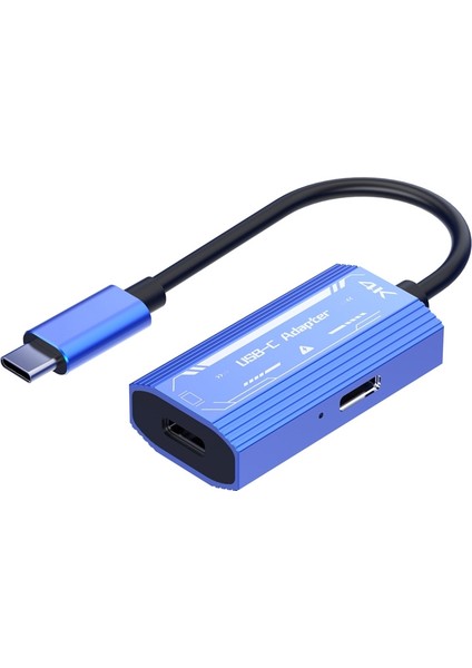 USB C - 4K 60Hz Ar Akıllı Gözlükler Rokid/xreal Ar Için PD100W ile Ekran Adaptörü Switch Steamdedeck Rog Ally Laptop Için (Yurt Dışından)