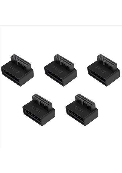 5x PH19B USB 3 0 Dahili Başlık Usb3 0 19/20P Socket 90 Derece Adaptör Dönüştürücüsü Bilgisayar Anakartı Için (Yurt Dışından)