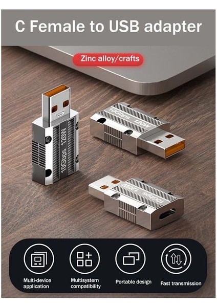 Type-C-Usb Adaptör 120W Hızlı Şarj Dönüştürücü 10GBPS Hızlı Veri Aktarım Defter Şarj Dönüşüm Kafası (Yurt Dışından) indirimleri
