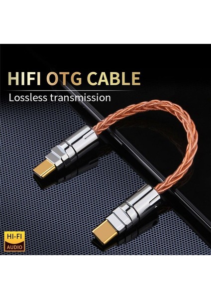 Otg Kablo Adaptörü Tip-C-Huawei/samsung Hifi Taşınabilir Dac Kulaklık Amplifikatörü Otg Ses Adaptörü (Yurt Dışından) modelleri